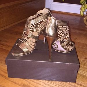 Elie Tahari Cage Heels